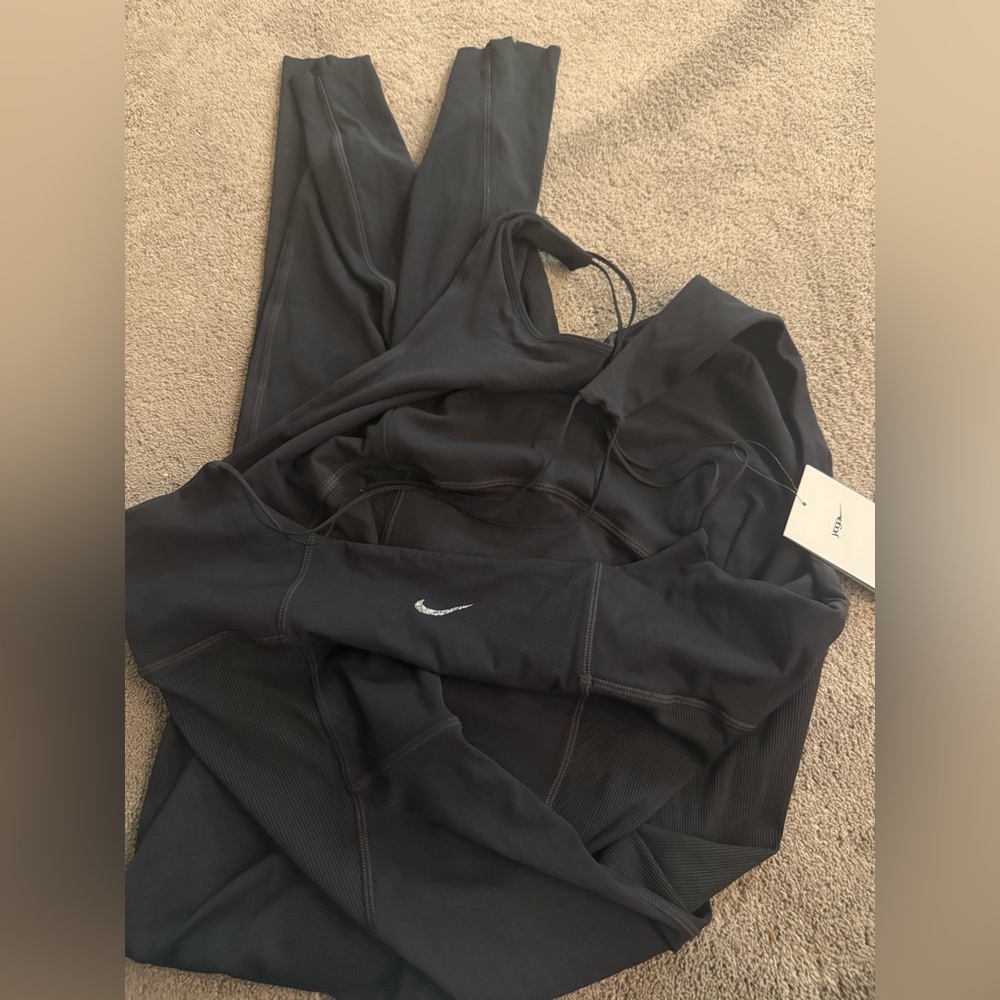 Nike yoga cross cross jumpsuit